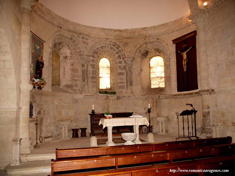 DETALLE DEL CILINDRO ABSIDAL